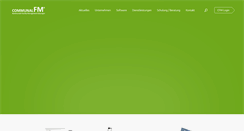 Desktop Screenshot of communal-fm.de